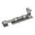Pewter Straight Barrel Bolt - 90 x 37mm