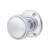 Polished Chrome Mortice Door Knob - 69mm Rose Diameter - Oxford Range