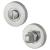 Bathroom Turn & Release - 52mm Diameter - Satin Chrome