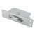 Square Large Ball Bearing Sash Window Pulley - 57mm Curved Metal Wheel - Satin Chrome