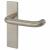 Satin Stainless Steel 19mm Return to Door Latch Door Handles - Square - 170 x 45mm