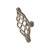 Cage Oval Cabinet Knob - 51 x 20mm - Polished Steel