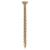 Classic Pozi Countersunk Wood Screws - 3.5 x 50mm - Yellow Zinc - Pack of 200