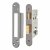 Architectural Bolt Through Euro Profile Sashlock - 65mm Case - 44mm Backset - Radius - Black Nickel