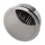 Round Cable Tidy Grommet - 60mm Hole Size - Polished Chrome