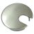Round Cable Tidy Grommet - 62mm Hole Size - Satin Nickel