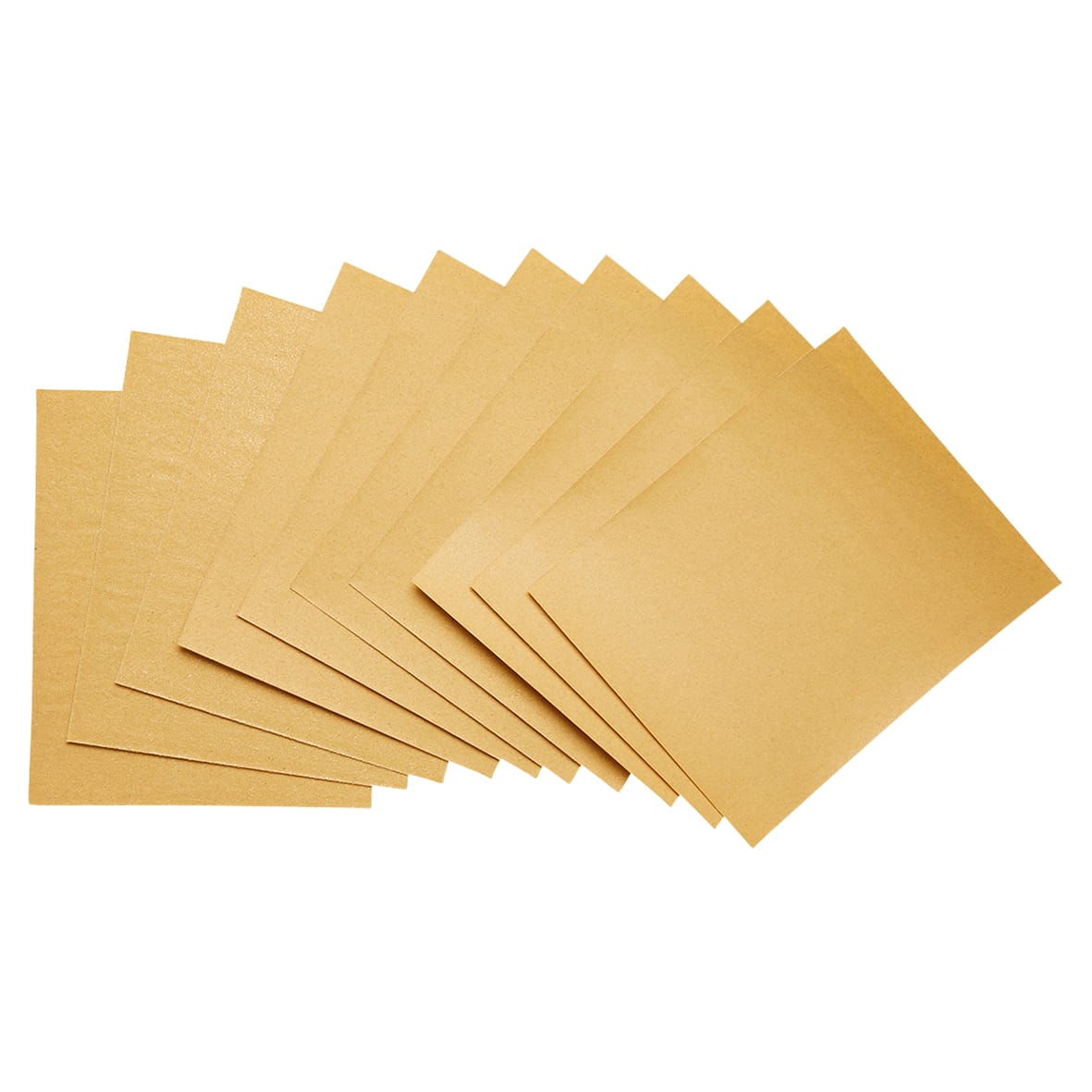 Sandpaper Sheets Pack - 230 x 280mm - Assorted Grit - Pack of 10