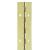 Steel Continuous Piano Hinge - 1800 x 38 x 0.7mm - Polished Brass