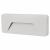 LED PathLux 3W LED Rectangular Surface Outdoor Brick Light - - 3000K - Matt White