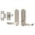 Push Button Code Lock and Latch - Code Free Option - Stainless Steel