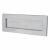 Marcus Letter Plate - 254 x 101mm - Satin Chrome