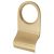 Polished Brass Rim Cylinder Pull - 80 x 40mm