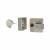 85 Double Locking Nightlatch - 40mm Backset - Grey Case/Satin Chrome Cylinder