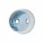19mm Invisifix Hanging Rail End Socket - White - Pack of 2