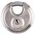 Disc Padlock - 70mm Body - 17 x 17.5mm Shackle - Keyed to Differ - Silver