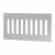Plain Slotted Vent - 165 x 89mm - 3040mm² Free Air Flow - Polished Stainless Steel