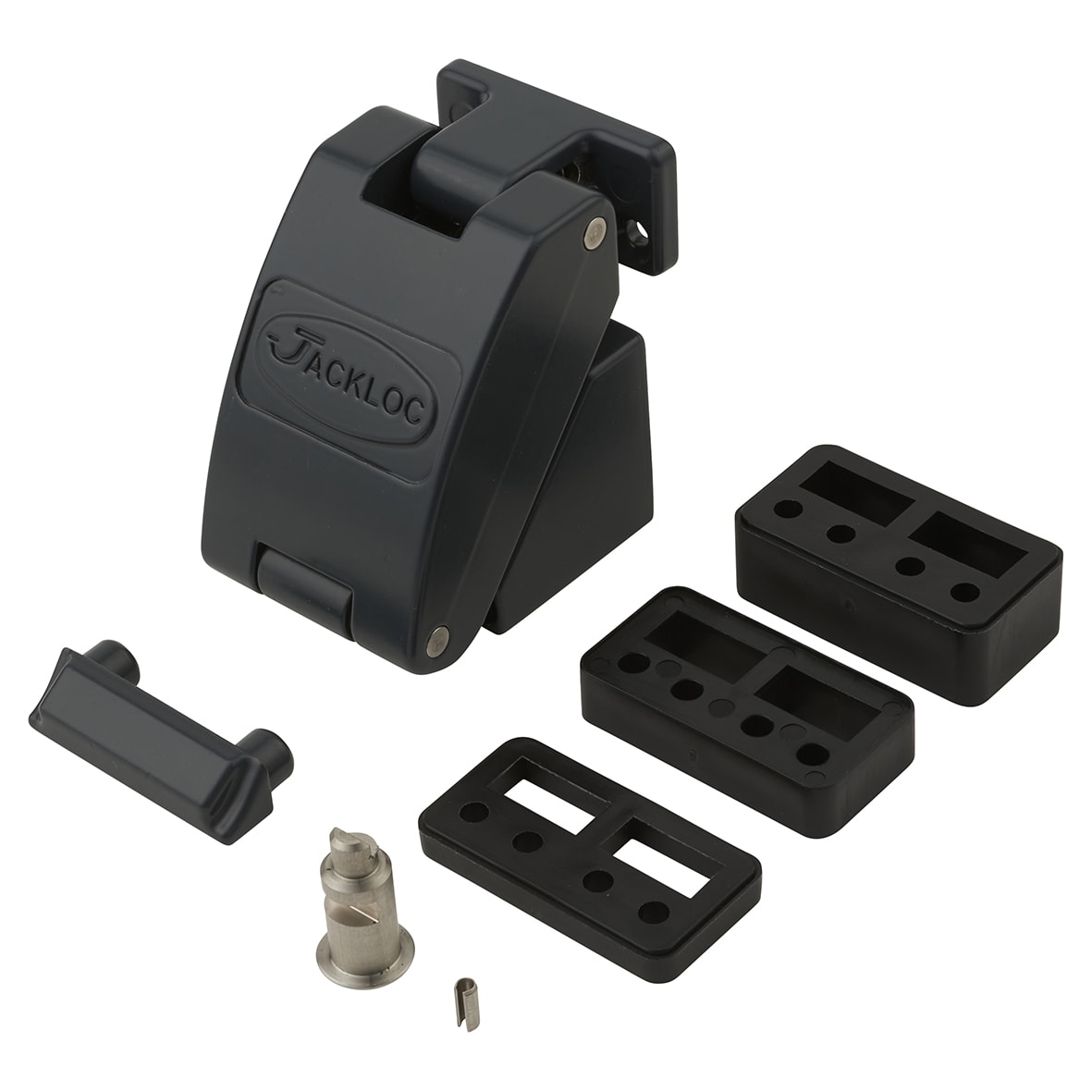 Titan Permanent Folding Window Restrictor - Anthracite Grey