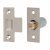 Original British Pattern Roller Catch - 23 x 59mm Faceplate - Polished Nickel