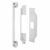 12mm Rebate Kit to suit Mortice Nightlatches - Satin Chrome