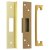B41PB/0.5 Rebate Kit to suit Heavy Duty 5 Lever Deadlock - Polished Brass