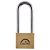Lion Open Long Shackle Padlock - 50mm Body - 65 x 28mm Shackle - Brass