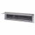 Brush Seal Interior Letter Tidy Flap - 293 x 77mm - Satin Aluminium