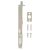 Lever Action Flush Bolt - 200 x 20mm - Satin Stainless Steel