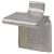 Heavy Duty Flat Bookcase Clip - Chrome Plated - Pack of 10