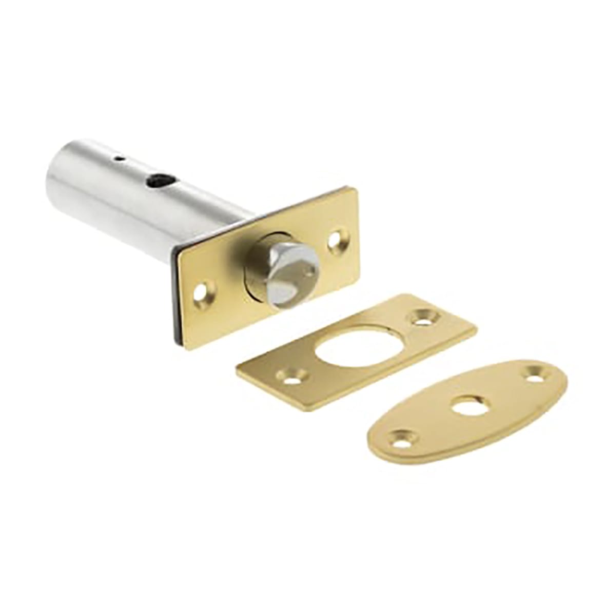 Door Rack Bolt - 31mm Backset - Satin Brass
