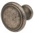 Thorpe Round Cabinet Knob - 30mm Diameter - Antique Pewter