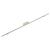 Slim U-Rail Offset Espagnolette uPVC Window Lock - 600mm Length - 20mm Backset - 6mm Cam