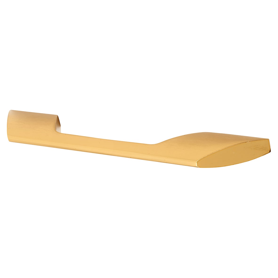 Scorpio 10mm Slim D-Bar Cabinet Pull Handle - 160mm Centres - Satin Brass