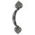 Gothic D-Bar Cabinet Pull Handle - 110mm Centres - Pewter