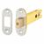 5mm Bolt Through Tubular Bathroom Deadbolt - 103mm Case - 82mm Backset - Radius - Satin Stainless