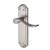 Marcus Satin Nickel Scroll Latch Door Handles - Sandown Range - 180 x 48mm
