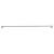 14mm D-Bar Cabinet Pull Handle - 627mm Centres - Brushed Nickel