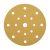 Gold Sanding Disc 17 Hole - 150mm Diameter - Grit 40 - Pack of 50