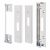 Rebate Kit to suit Deadlocks - Polished Stainless Steel