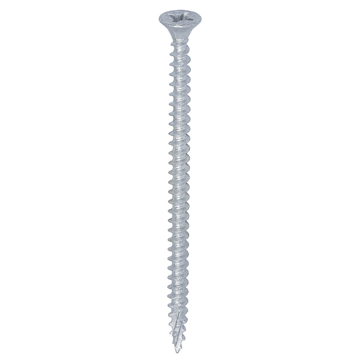C2 Exterior Pozi Countersunk Wood Screws - 4.0 x 70mm - Silver Organic - Pack of 200