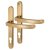 Hardex Gold uPVC Extended Multipoint Door Handles - 92mm c/c - Balmoral Range