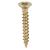 Classic Pozi Countersunk Wood Screws - 3.0 x 20mm - Yellow Zinc - Pack of 200