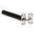 Genuine Perko R1 Concealed Chain Door Closer - Radius Plate - Satin Chrome