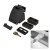 Titan Key-Locking Folding Window Restrictor - Black