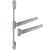 Touchbar Rebated Double Door Panic Bar Set - Timber Door - Satin Stainless Steel
