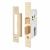 Contract Bolt Through Euro Profile Sashlock - 65mm Case - 44mm Backset - Polished Brass