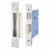 Bolt Through 5 Lever Sashlock - 78mm Case - 57mm Backset - Polished Stainless Steel