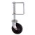 Light Duty Spring Loaded Gate Wheel - 245mm Height - Zinc Plated