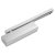 Cam Action Overhead Fire Door Closer - Power Size 3 - Push/Pull Mounting - Silver