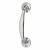 Victorian Polished Chrome Bow Door Pull Handle - Screw Fix - 150 x 35mm