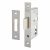 9600 Narrow Style Euro Deadlock - 60mm Case - 45mm Backset - Satin Stainless Steel
